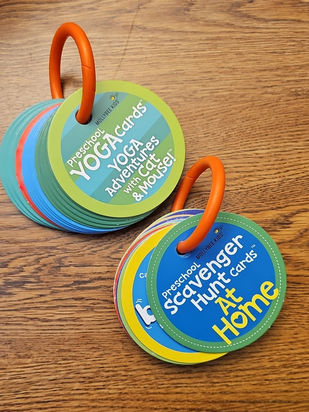 Preschool Scavenger Hunt & Yoga Cards - MollyBee Kids